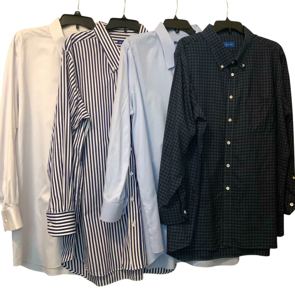 Royal Classic Dress Shirt Bundle 4 Shirts Mens XXL